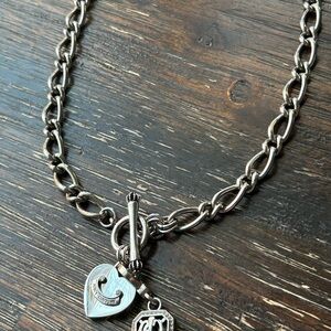 Vintage Juicy Couture Necklace With Key Charm